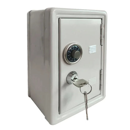 1Pc Mini Safe Box Piggy Bank Password Money Boxes Cash Coins Saving Box With Keys, Students Coin Piggy Bank Moneybox