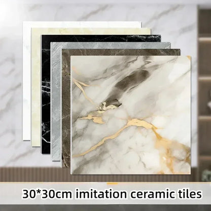 PVC Imitation Marble Stickers Self-adhesive Waterproof Bathroom l