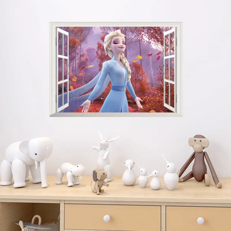New Hot 3D PAW Children Cartoon Wall Stickers Waterproof Home Decoration Patrols For Kid's Room PVC DIY Vinyl Wallpaper Gifts