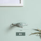 3D Ceramic Bird Swallows Creative Wall Hanging Sticker