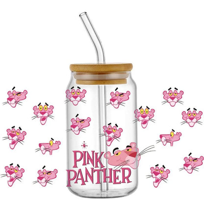 Miniso New pink design Stickers Waterproof  Mug