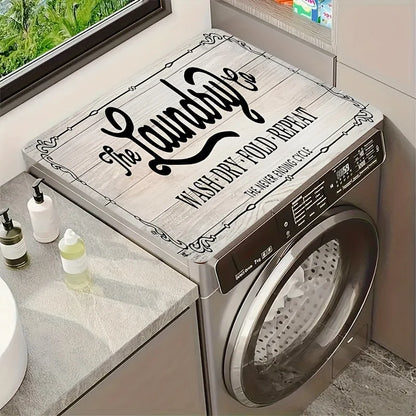 Alphabet Drain Pad Laundry Room  Absorbent Mat