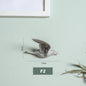3D Ceramic Bird Swallows Creative Wall Hanging Sticker