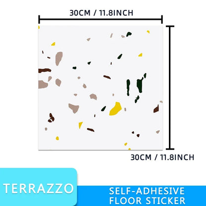 20/pcs PVC Imitation Marble Wall Stickers Self-adhesive Floor Stickers 30*30cm/30*60cm