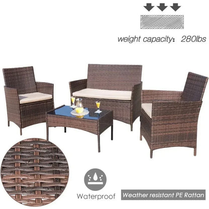 Outdoor Indoor Backyard Porch Garden Poolside Balcony Sets
