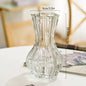 Glass Transparent Flower Vase  Table Decoration