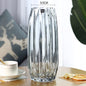 Nordic simple large glass vase transparent color