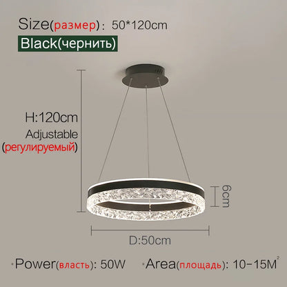 Modern LED Chandelier For Living Room Dining ,