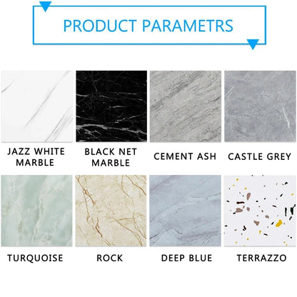 20/pcs PVC Imitation Marble Wall Stickers Self-adhesive Floor Stickers 30*30cm/30*60cm