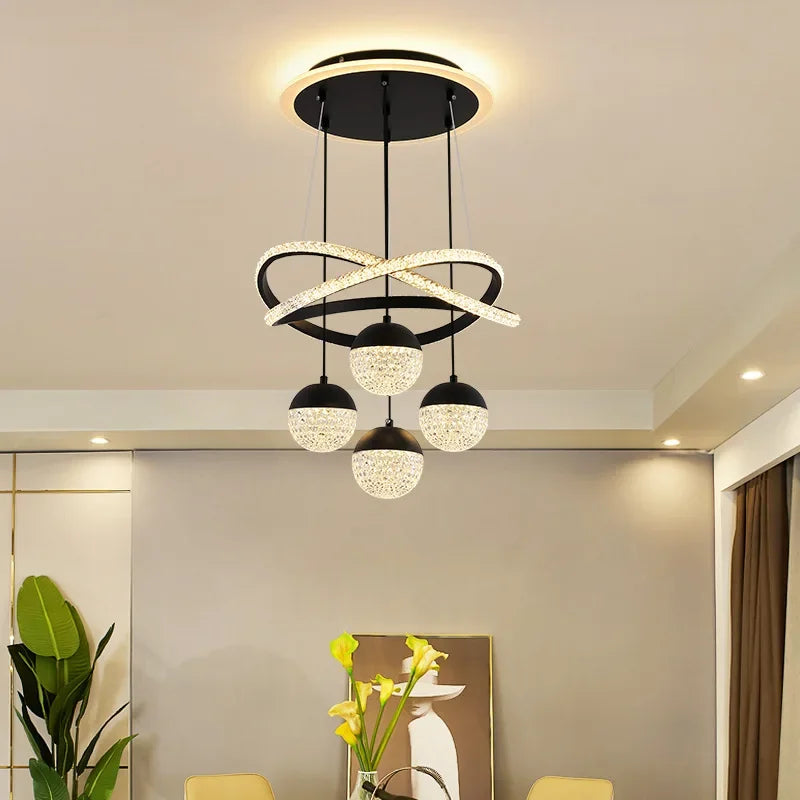 LED Lamp Dining Room Living Ring Dimmable Bedroom