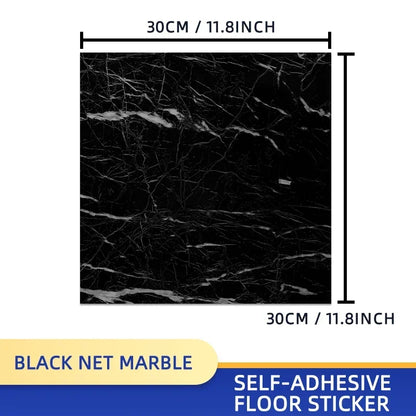 20pc PVC Imitation Marble Wall Stickers Self-adhesive Floor Stickers 30*30cm Waterproof Bathroom living Room Decoration Decals