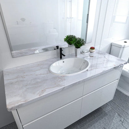 40cm Width Marble Self Adhesive Wallpaper Paper For Kitchen