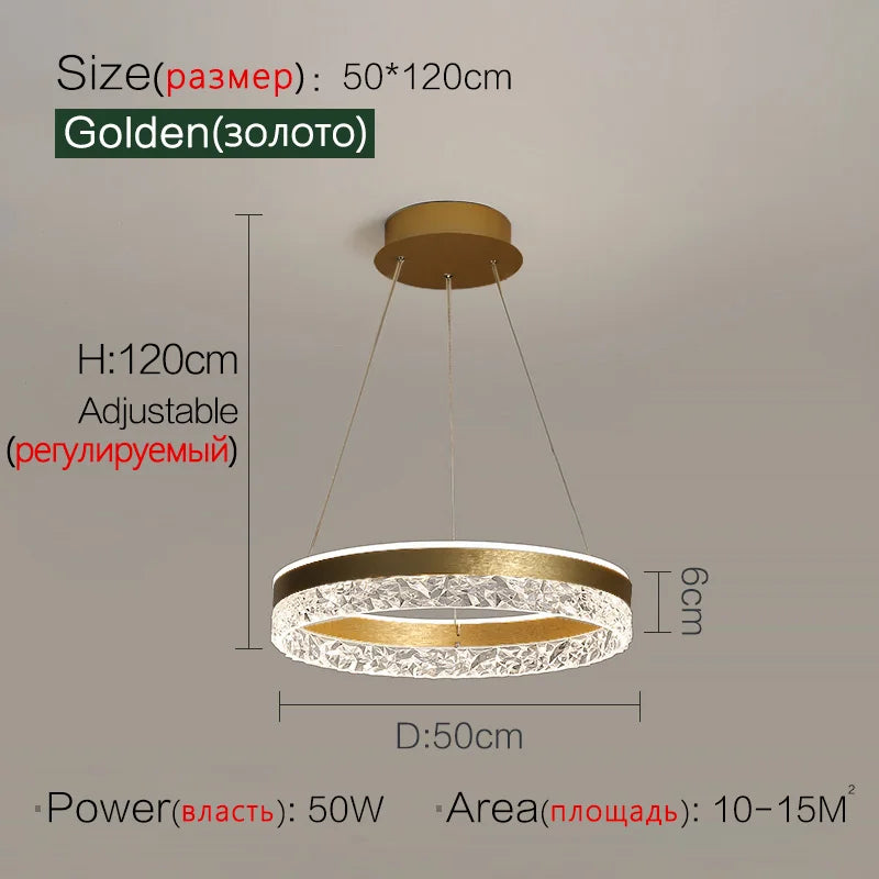 Modern LED Chandelier For Living Room Dining ,