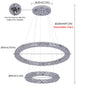 Luxury K9 Crystal Chandelier Pendant Lighting Fixtures