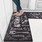 VIKAMA Kitchen Theme Floor Mat Non-slip Waterproof