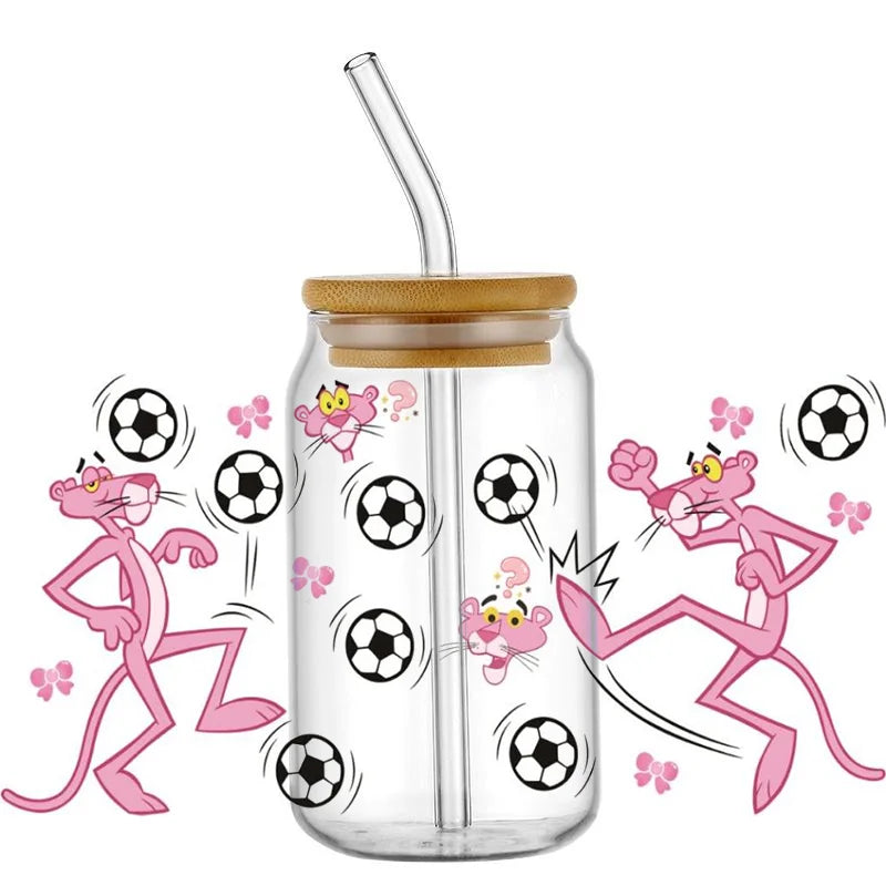 Miniso New pink design Stickers Waterproof  Mug