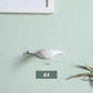 3D Ceramic Bird Swallows Creative Wall Hanging Sticker