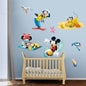 Cartoon Mickey Minnie Mouse Home Wall Stickers