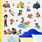 New Hot 3D PAW Children Cartoon Wall Stickers Waterproof Home Decoration Patrols For Kid's Room PVC DIY Vinyl Wallpaper Gifts