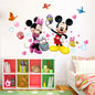 Cartoon Mickey Minnie Mouse Home Wall Stickers