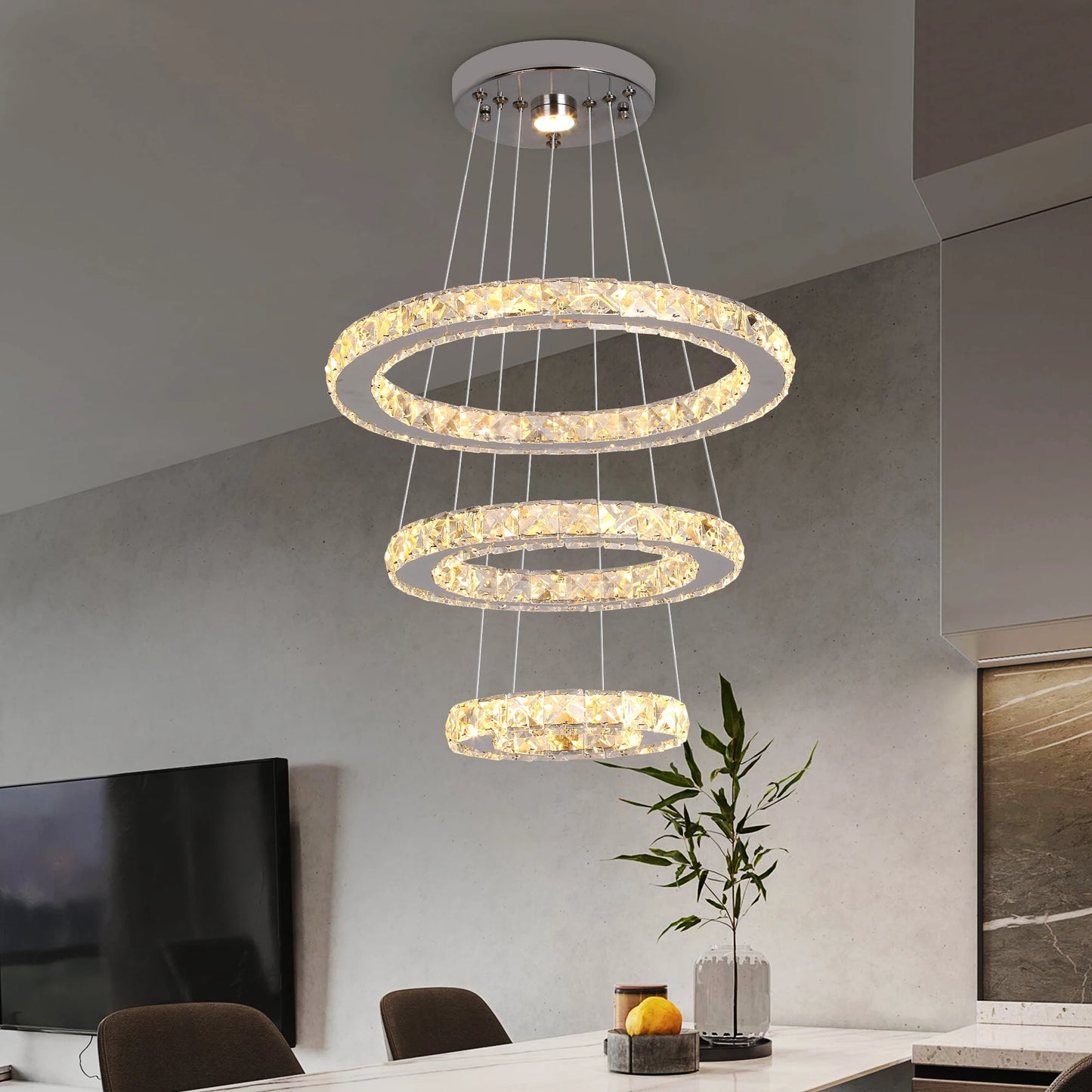 Luxury K9 Crystal Chandelier Pendant Lighting Fixtures