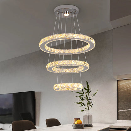 Luxury K9 Crystal Chandelier Pendant Lighting Fixtures