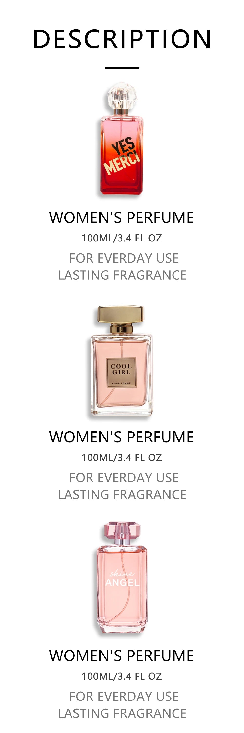 Eau de Parfum Spray Coffret Set Gift for Women