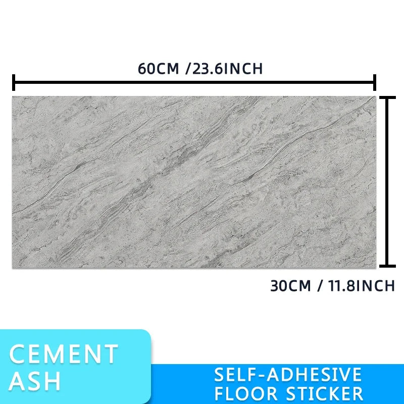 20/pcs PVC Imitation Marble Wall Stickers Self-adhesive Floor Stickers 30*30cm/30*60cm