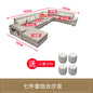 Simple and modern leave-in technology cloth sofa  living room