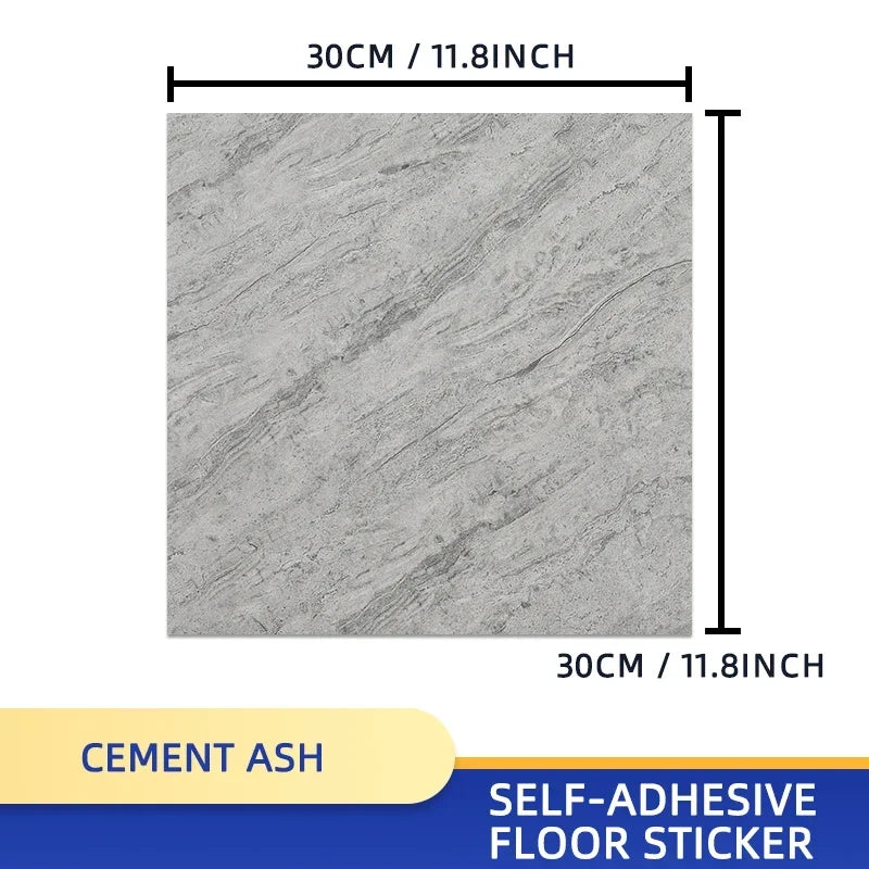 20pc PVC Imitation Marble Wall Stickers Self-adhesive Floor Stickers 30*30cm Waterproof Bathroom living Room Decoration Decals