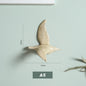 3D Ceramic Bird Swallows Creative Wall Hanging Sticker