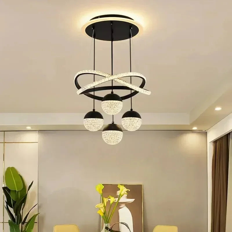LED Lamp Dining Room Living Ring Dimmable Bedroom