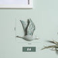 3D Ceramic Bird Swallows Creative Wall Hanging Sticker