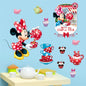 Cartoon Mickey Minnie Mouse Home Wall Stickers