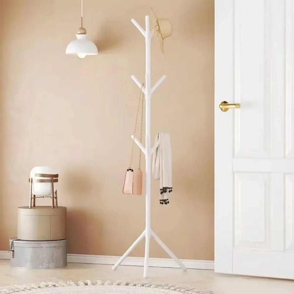 Clothes and Hats Rack Floor To Floor Bedroom Coat Hook