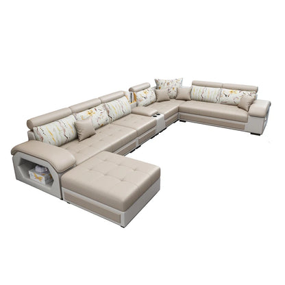 Simple and modern leave-in technology cloth sofa  living room
