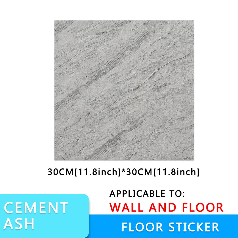 10/pcs PVC Imitation Marble Wall Self-adhesive Waterproof