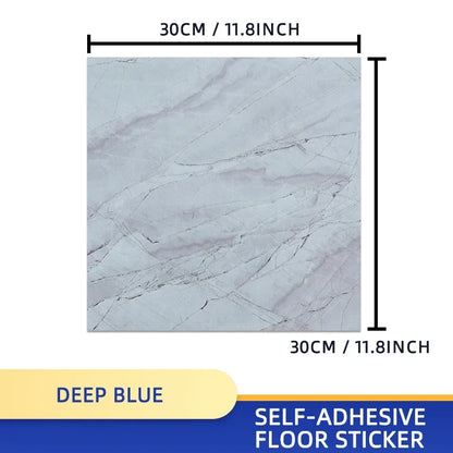 20pc PVC Imitation Marble Wall Stickers Self-adhesive Floor Stickers 30*30cm Waterproof Bathroom living Room Decoration Decals
