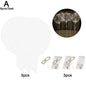 3set Transparent Led Balloons Light Up Balloons