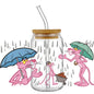 Miniso New pink design Stickers Waterproof  Mug