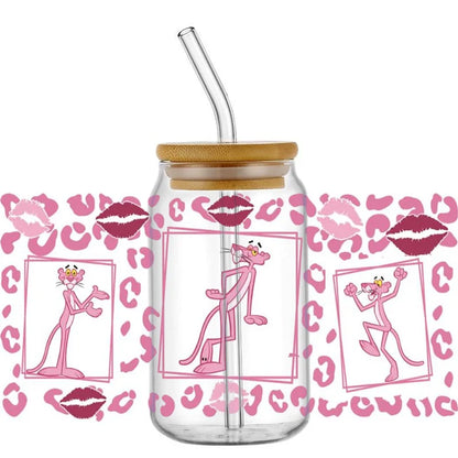 Miniso New pink design Stickers Waterproof  Mug