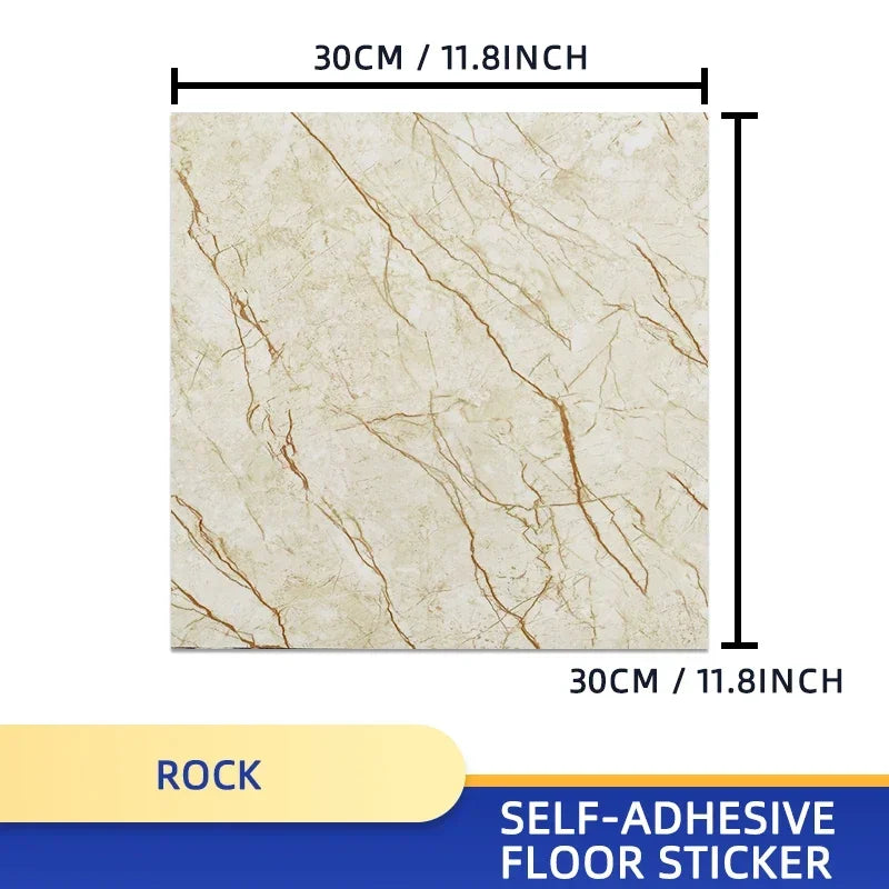 20pc PVC Imitation Marble Wall Stickers Self-adhesive Floor Stickers 30*30cm Waterproof Bathroom living Room Decoration Decals