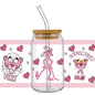 Miniso New pink design Stickers Waterproof  Mug