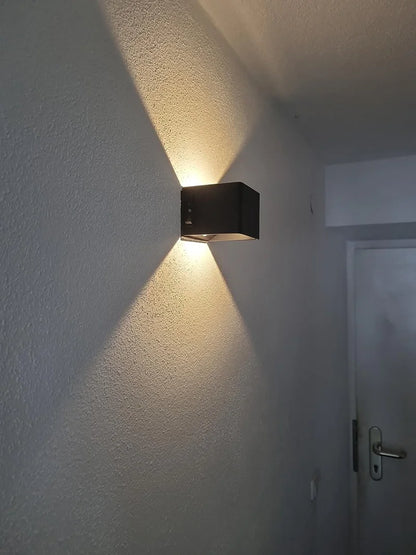 USB Rechargeable LED Wall Lamp With Motion Sensor Aluminium Interior Wall Light For Bedroom Corridor Stairs Loft Night lighting
