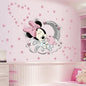 Cartoon Mickey Minnie Mouse Home Wall Stickers