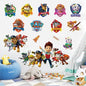 New Hot 3D PAW Children Cartoon Wall Stickers Waterproof Home Decoration Patrols For Kid's Room PVC DIY Vinyl Wallpaper Gifts