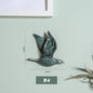 3D Ceramic Bird Swallows Creative Wall Hanging Sticker