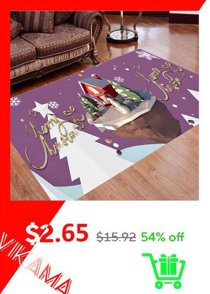 VIKAMA Silk wool Solid Colour Resistant Washable Rug