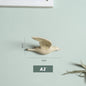 3D Ceramic Bird Swallows Creative Wall Hanging Sticker