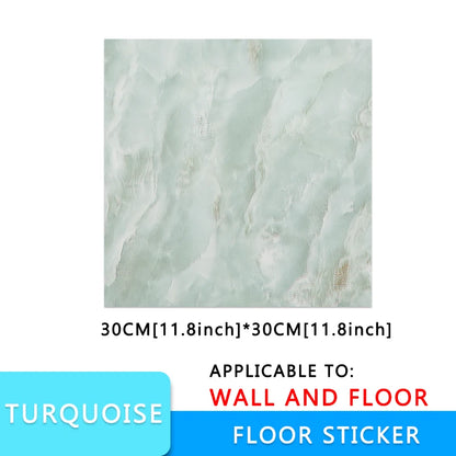 10/pcs PVC Imitation Marble Wall Self-adhesive Waterproof